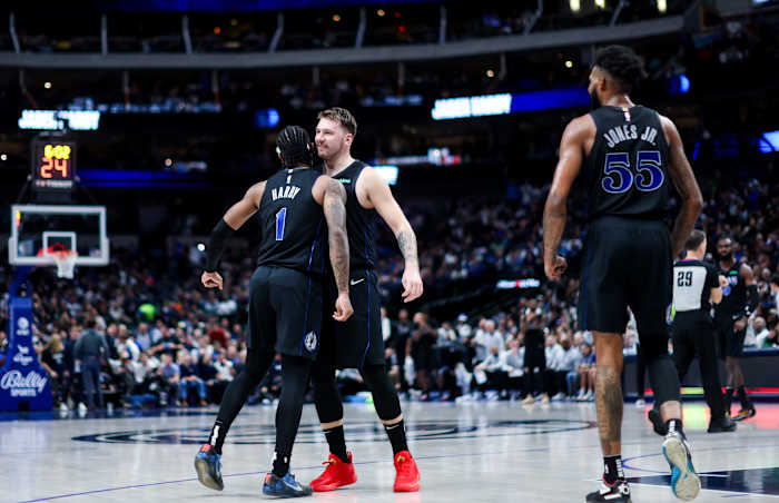 Luka Doncic joined LeBron James and Michael Jordan as the only players to notch at least 31 40-point games before turning 25 years old.